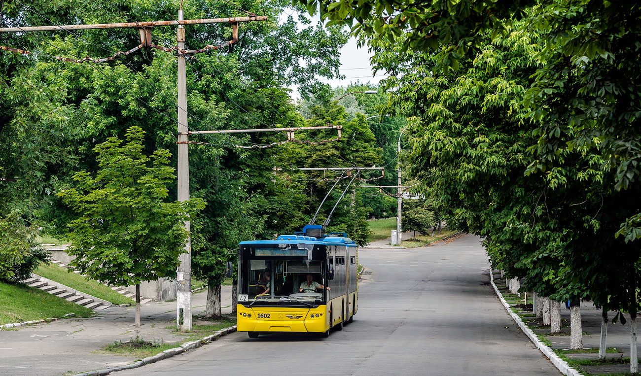 Киев, ЛАЗ E301D1 № 1602