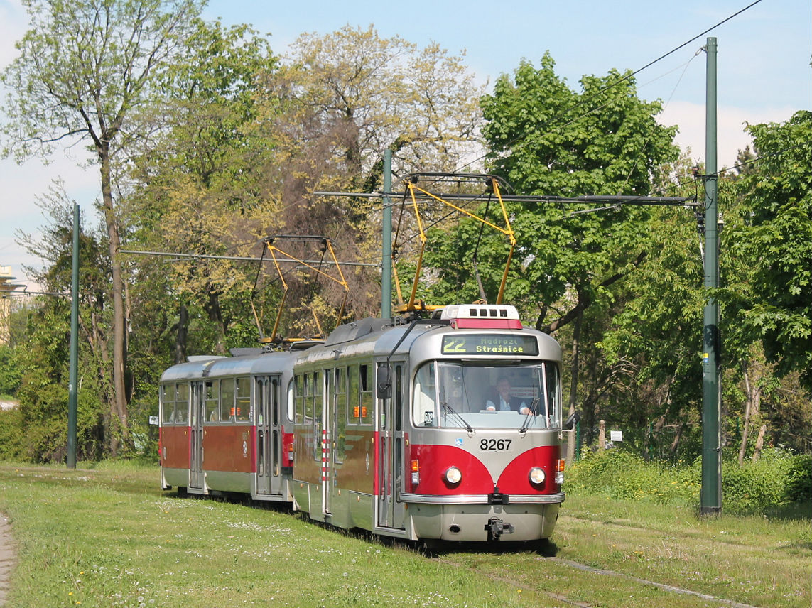 Прага, Tatra T3R.PLF № 8267