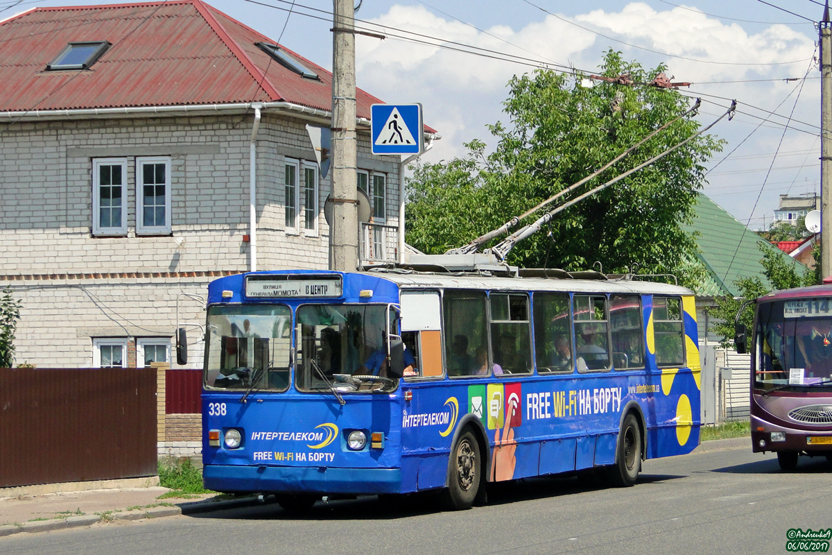 Черкассы, ЗиУ-682В-012 [В0А] № 338