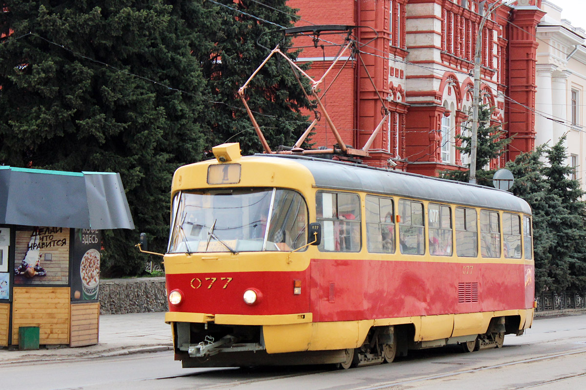 Орёл, Tatra T3SU № 077