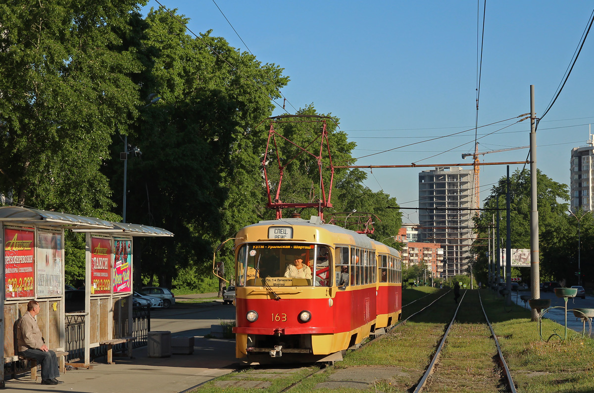 Iekaterinbourg, Tatra T3SU N°. 163