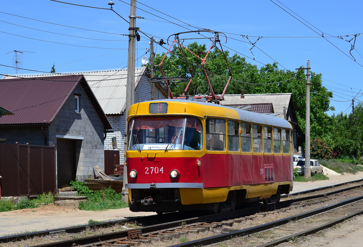 Volgograd, Tatra T3SU # 2704