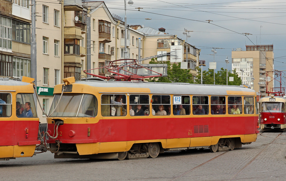 Екатеринбург, Tatra T3SU № 612