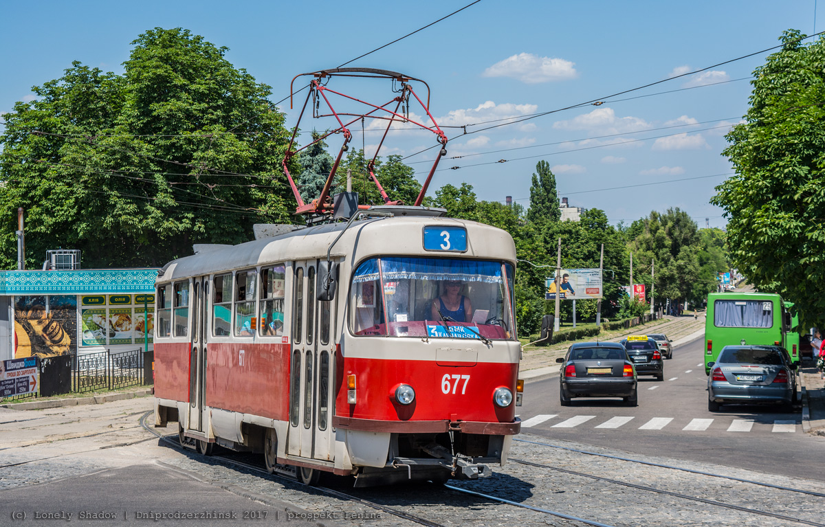 Каменское, Tatra T3SUCS № 677