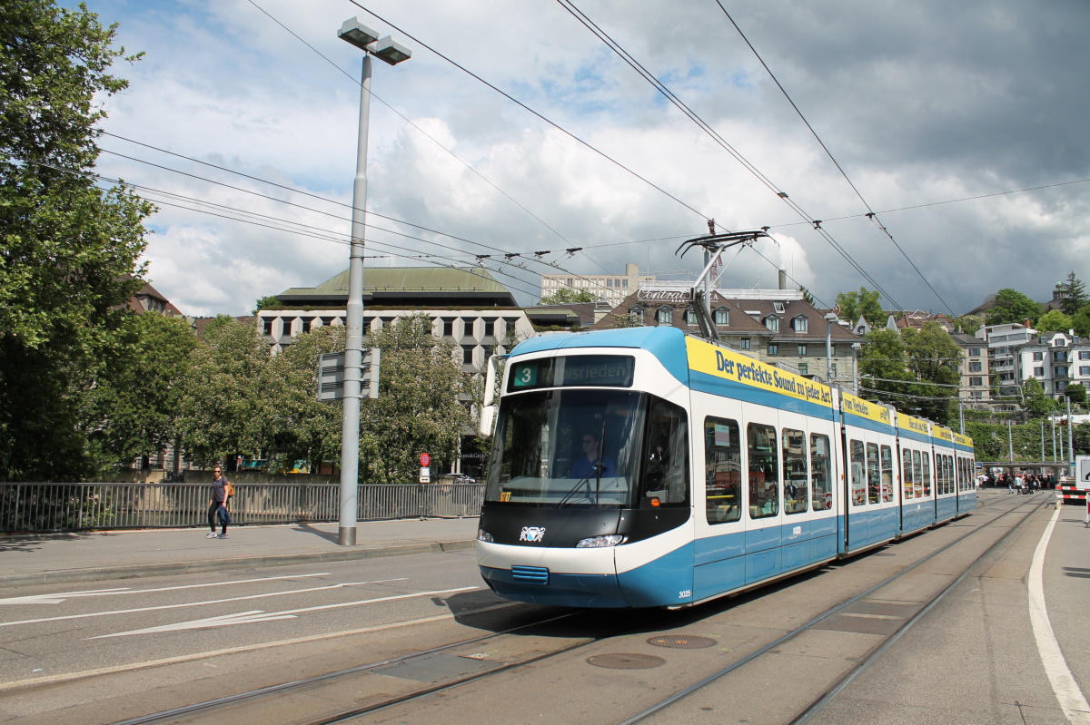 Zürich, Bombardier Cobra Nr. 3025