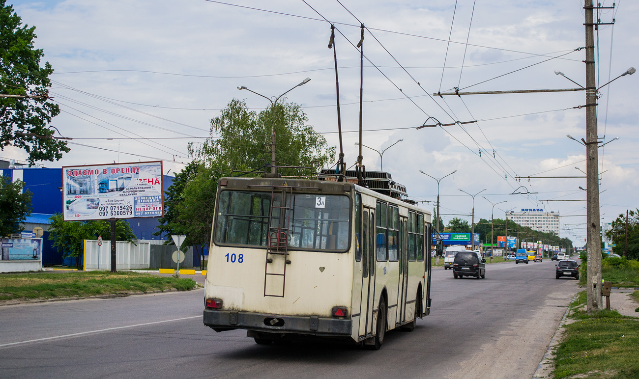 Bílá Cerkov, YMZ T2 č. 108 Bílá Cerkov, YMZ T2 č. 108