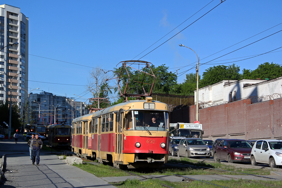 Екатеринбург, Tatra T3SU № 650