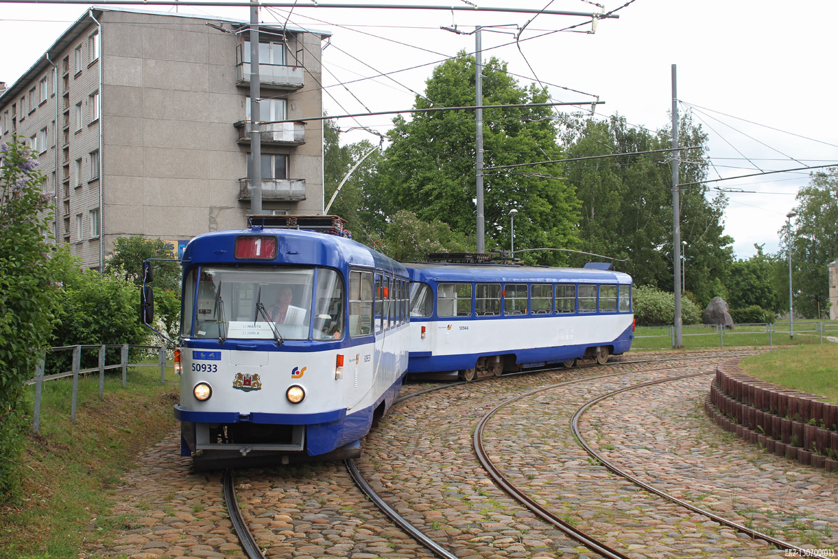 Рига, Tatra T3A № 50933