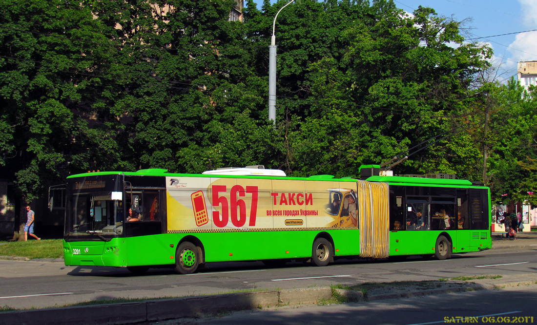 Харьков, ЛАЗ E301D1 № 3201