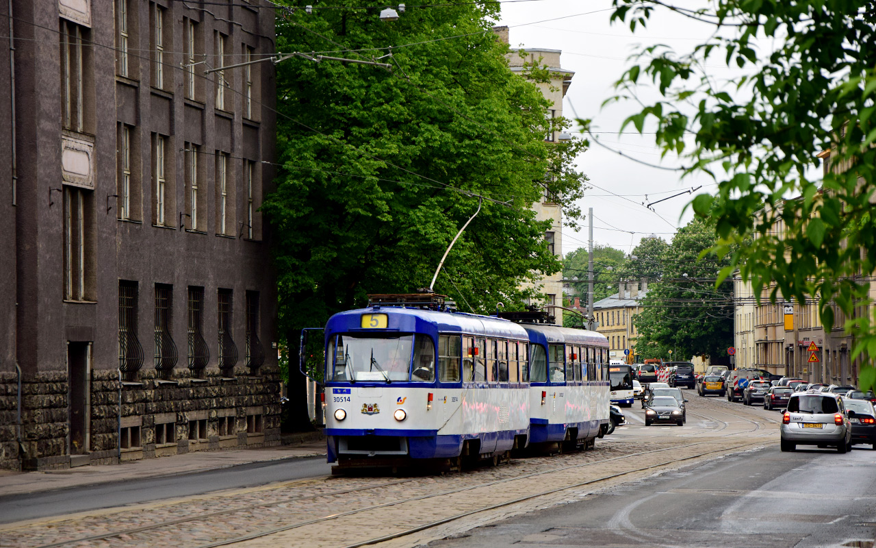 Рига, Tatra T3A № 30514