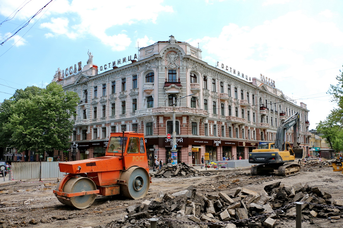 Одесса — 2016-2018 — Реконструкция Преображенской улицы