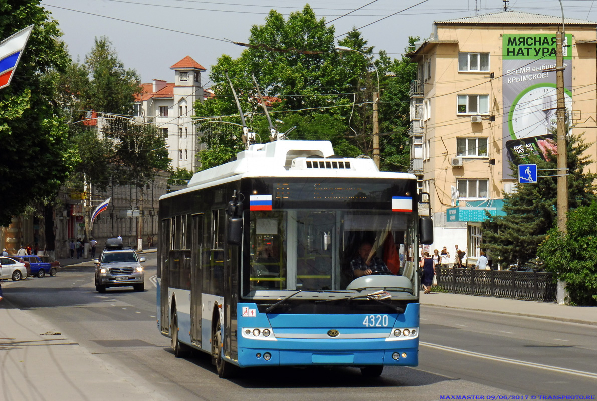 Крымский троллейбус, Богдан Т70110 № 4320