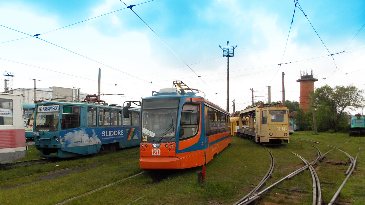 Хабаровск, 71-623-02 № 120; Хабаровск, ТК-28 № РТ-14
