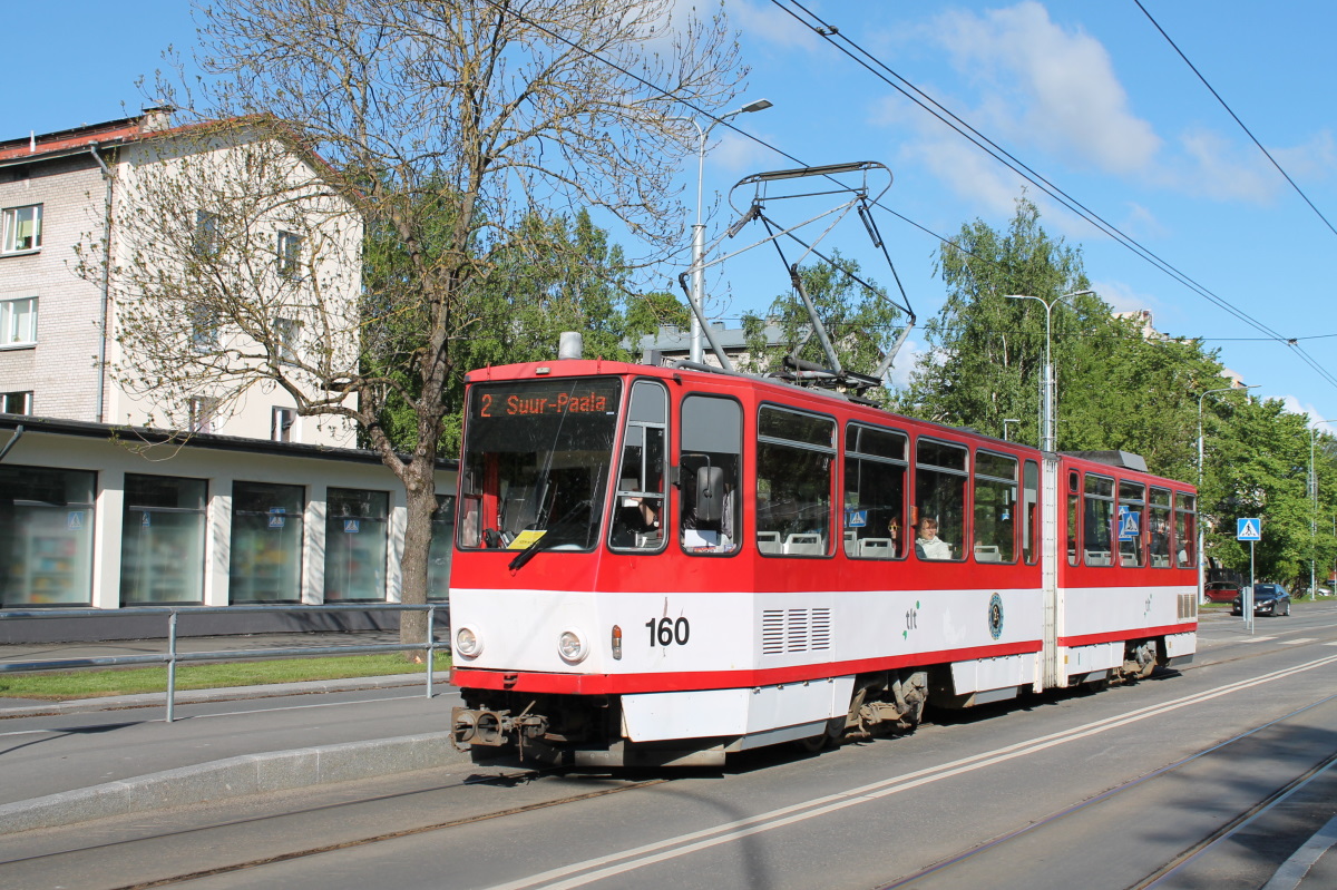 Tallinn, Tatra KT4D № 160
