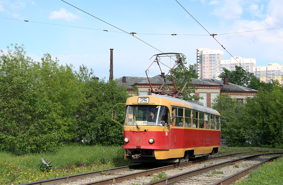 Екатеринбург, Tatra T3SU № 313