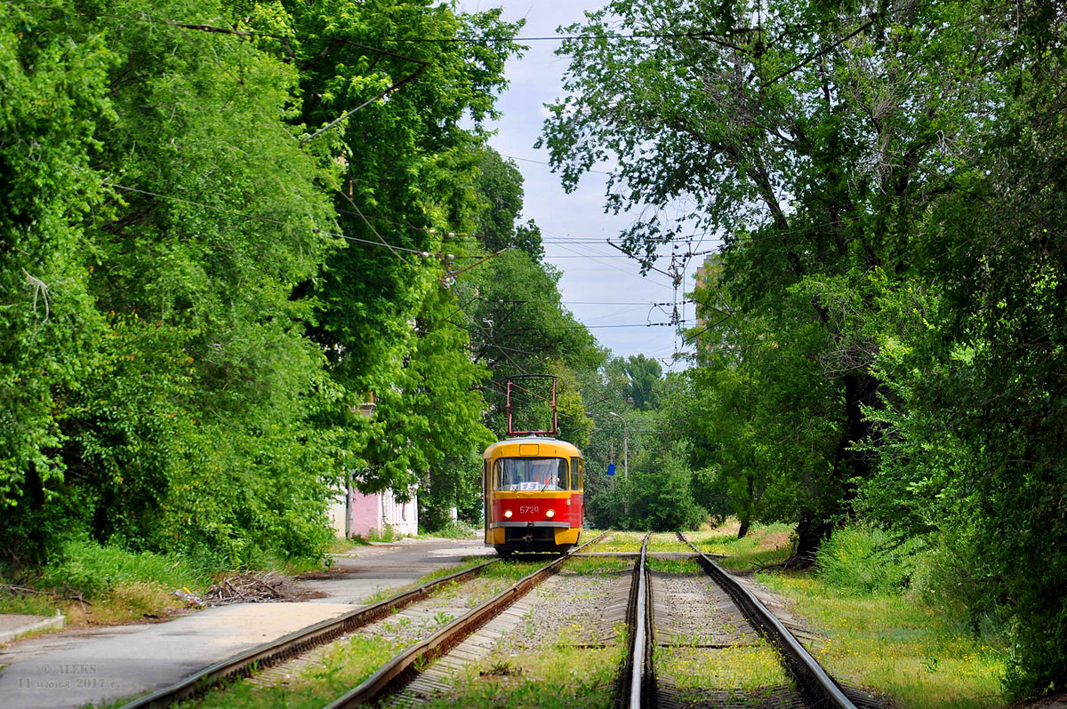 Волгоград, Tatra T3SU № 5724