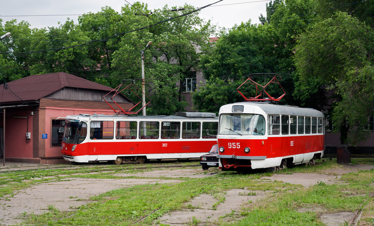 Донецк, Tatra T3SU № 955
