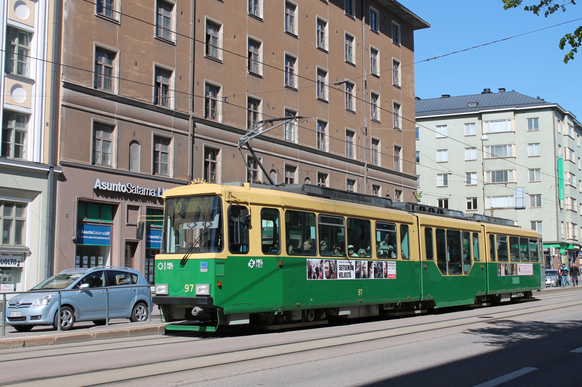 Хельсинки — Эспоо, Valmet MLNRV2 № 97