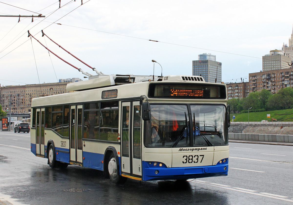 Москва, СВАРЗ-МАЗ-6235.00 № 3837 Москва, СВАРЗ-МАЗ-6235.00 № 3837