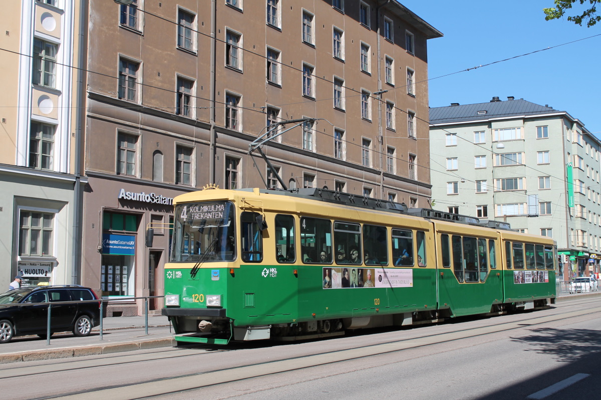 Хельсинки — Эспоо, Valmet MLNRV1 № 120