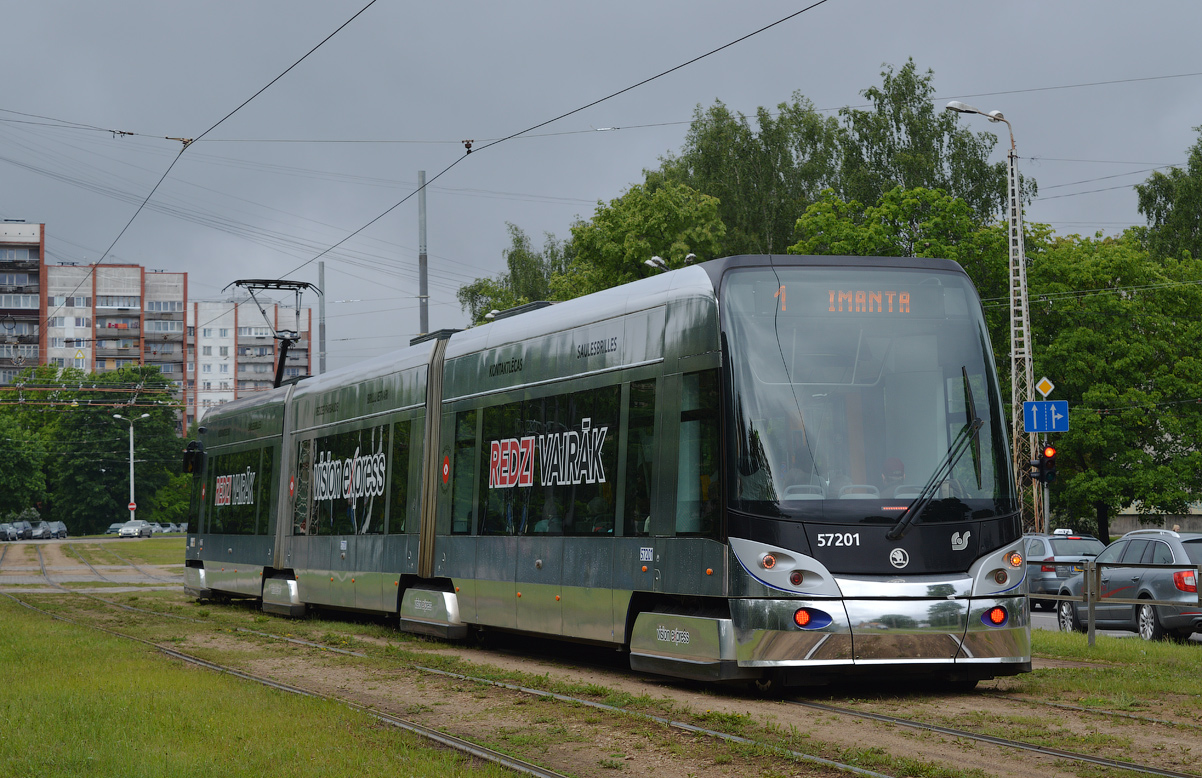 Рига, Škoda 15T ForCity Alfa Riga № 57201