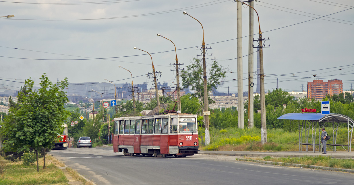Mariupol, 71-605 (KTM-5M3) č. 550
