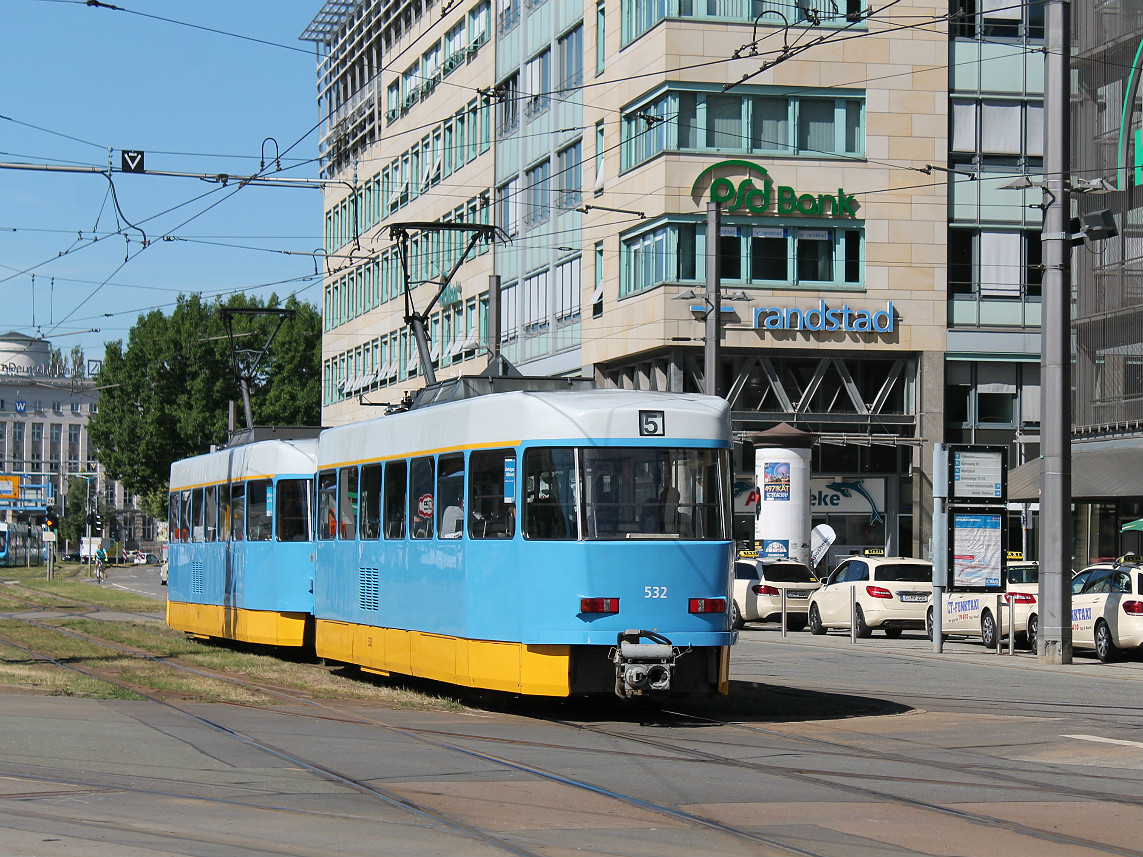 Хемниц, Tatra T3DM № 532