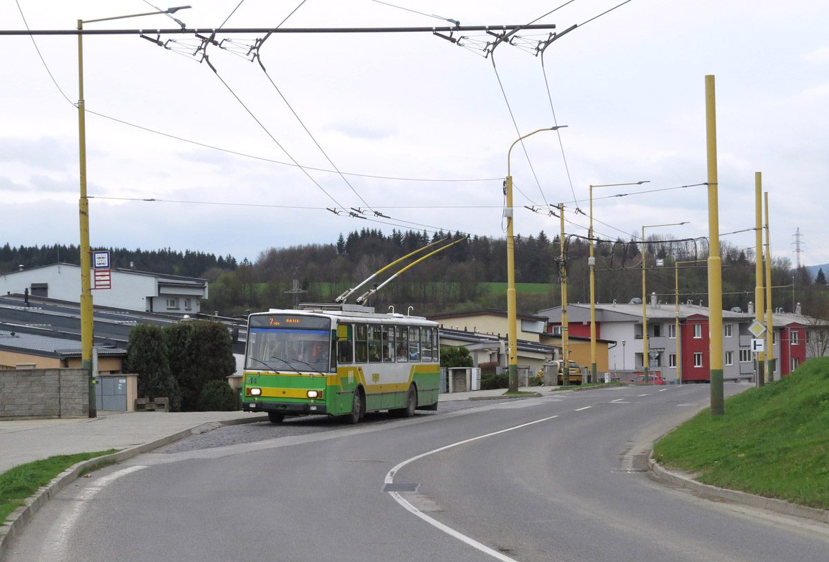 Жилина, Škoda 14Tr14/7 № 214