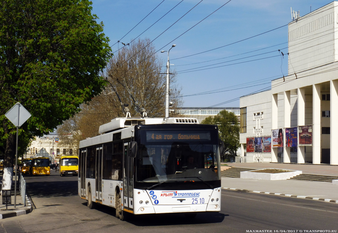 Крымский троллейбус, СВАРЗ-МАЗ-6275 № 2510