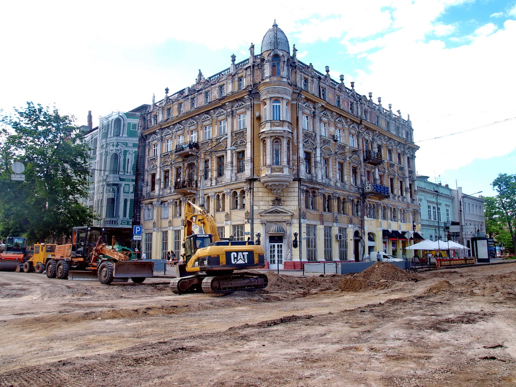 Одесса — 2016-2018 — Реконструкция Преображенской улицы