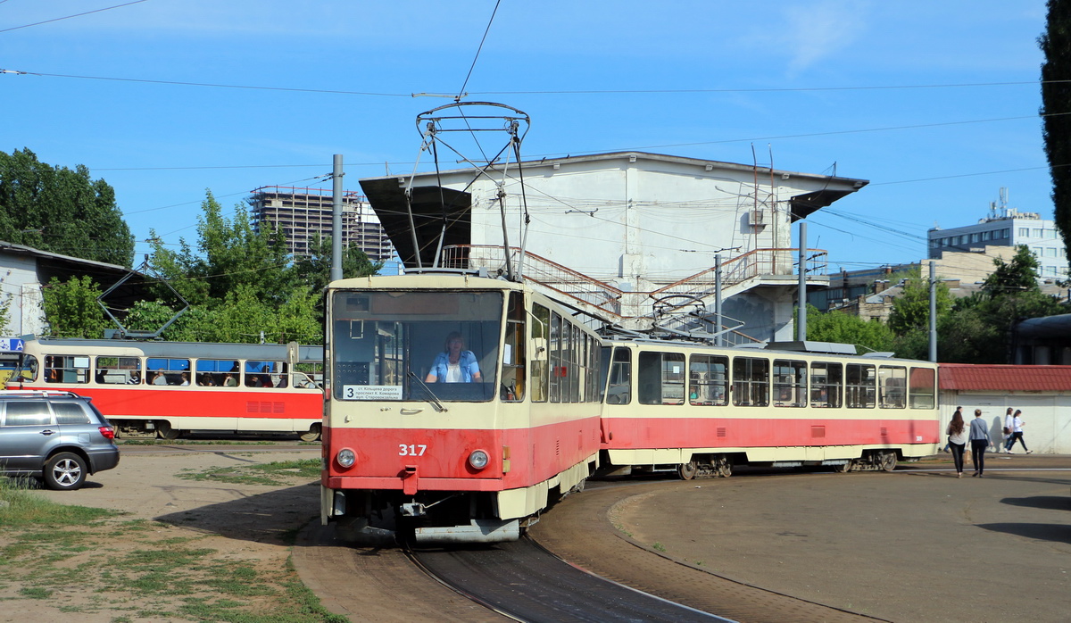 Киев, Tatra T6B5SU № 317