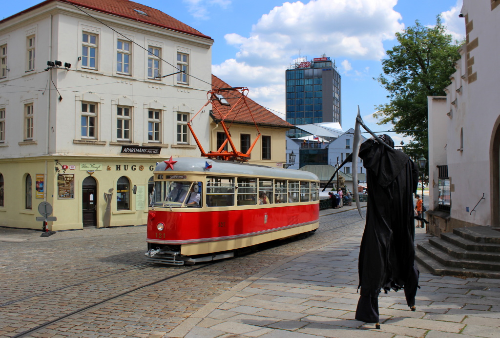 Plzeň, Tatra T1 Br. 121