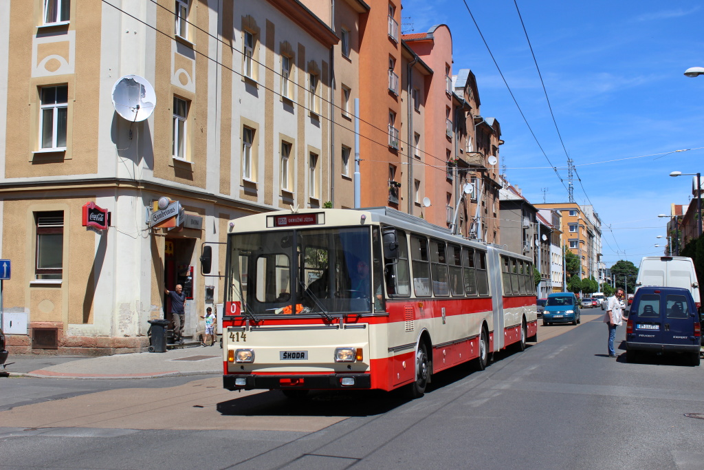 Пльзень, Škoda 15Tr02/6 № 414