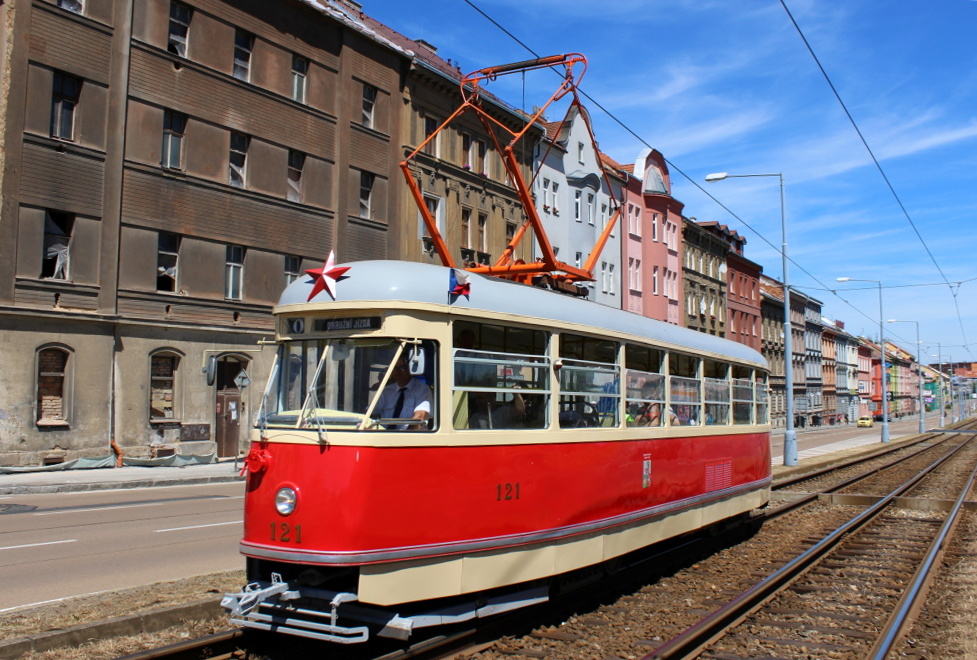 Пльзень, Tatra T1 № 121 Пльзень, Tatra T1 № 121