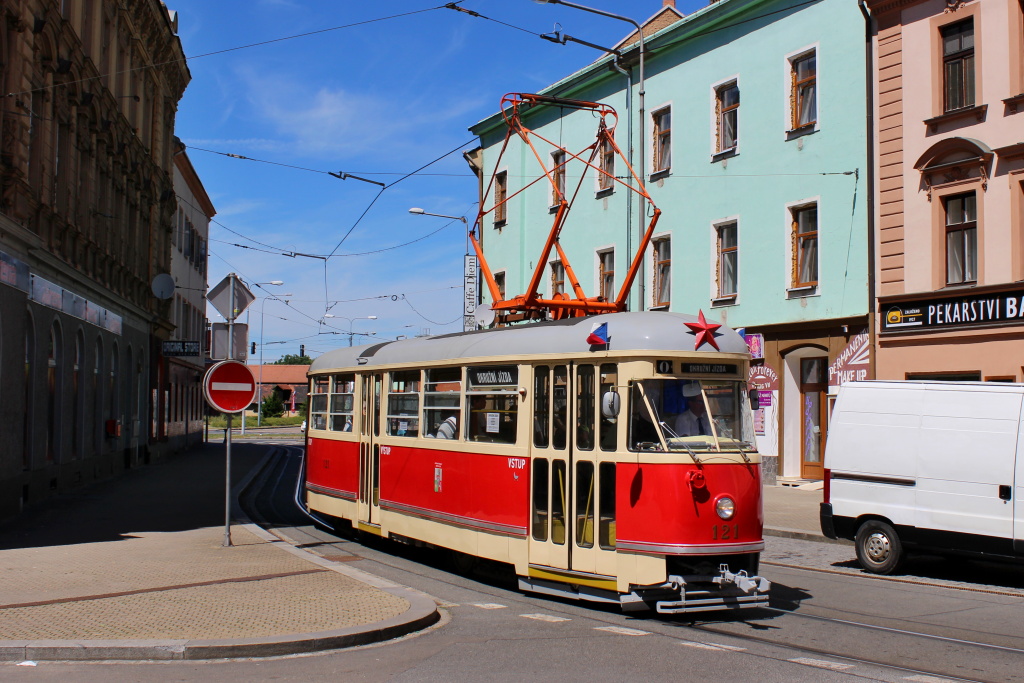 Plzeň, Tatra T1 Br. 121 Plzeň, Tatra T1 Br. 121