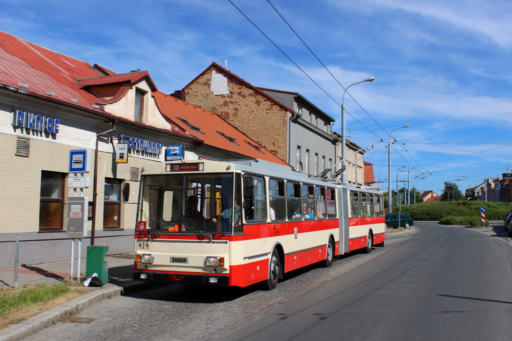 Пльзень, Škoda 15Tr02/6 № 414