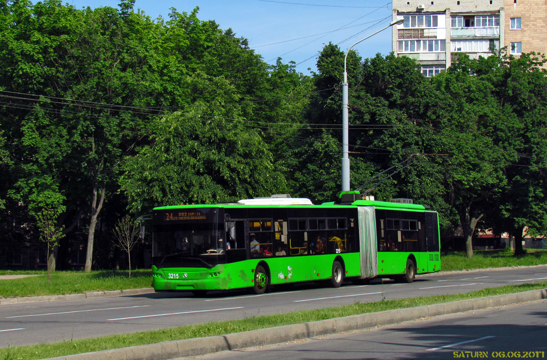 Харьков, ЛАЗ E301D1 № 3215