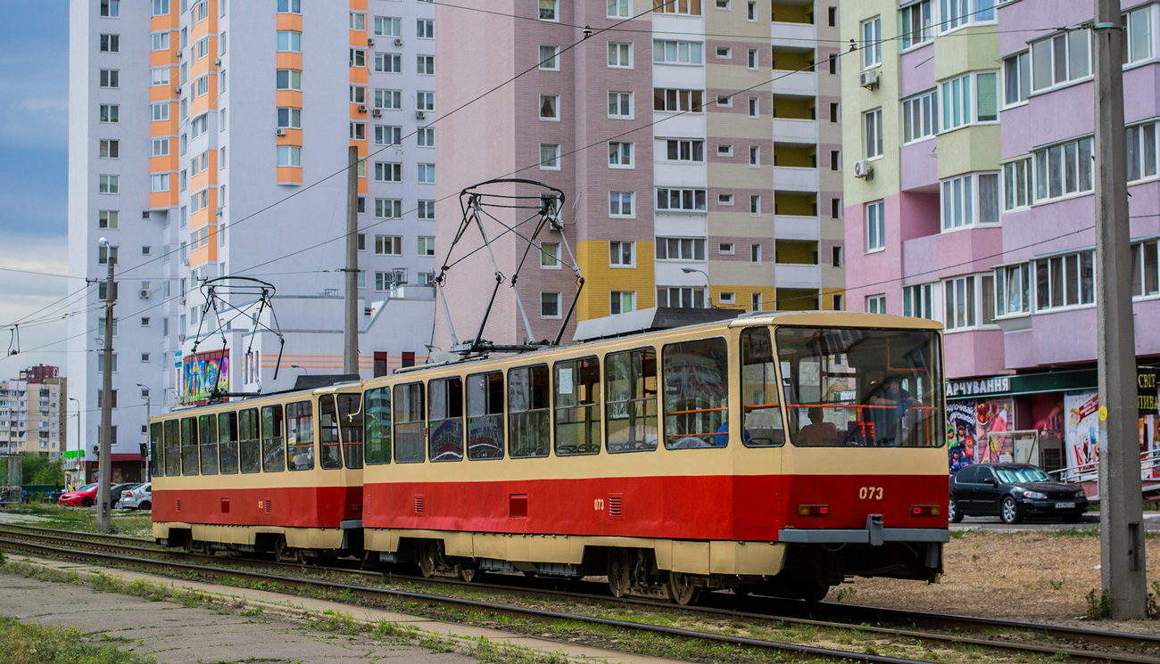 Киев, Tatra T6B5SU № 073