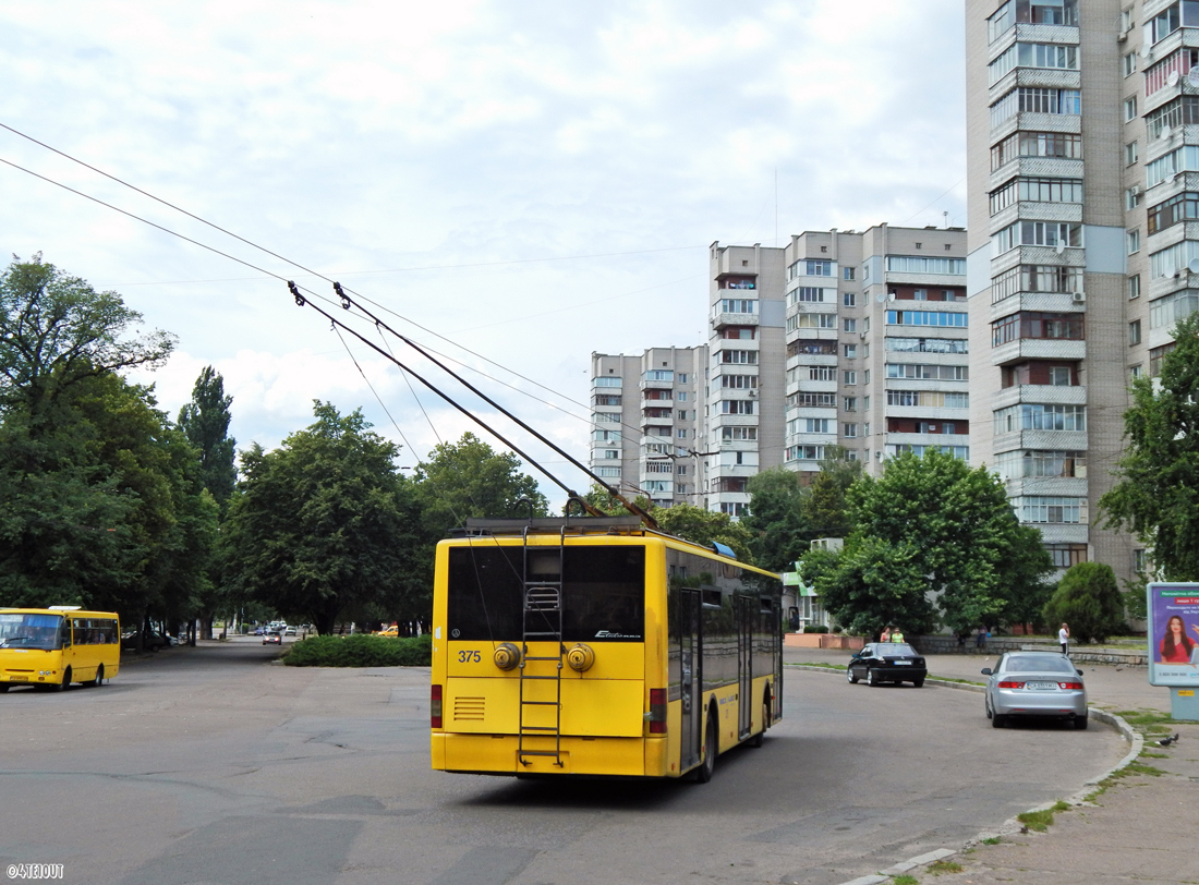 Черкассы, ЛАЗ E183D1 № 375