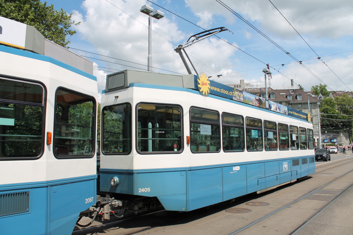 Цюрих, SWP/SIG/BBC Be 2/4 "Tram 2000 Pony" № 2405