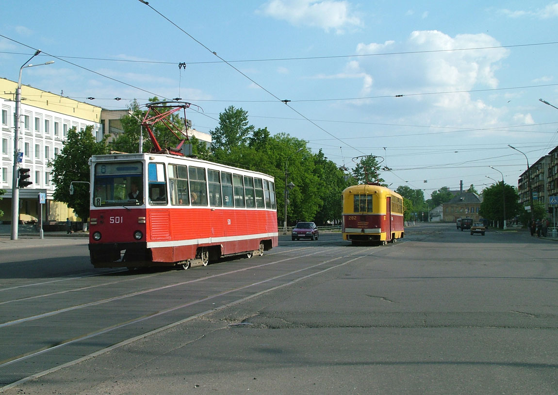 Витебск, 71-605А № 501; Витебск, РВЗ-6М2 № 282
