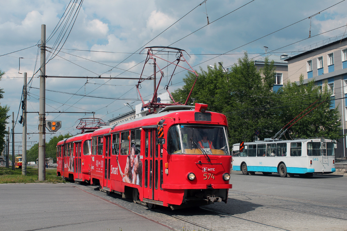 Yekaterinburg, Tatra T3SU Br. 574