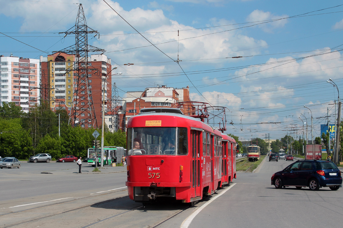 Jekaterinburg, Tatra T3SU № 575