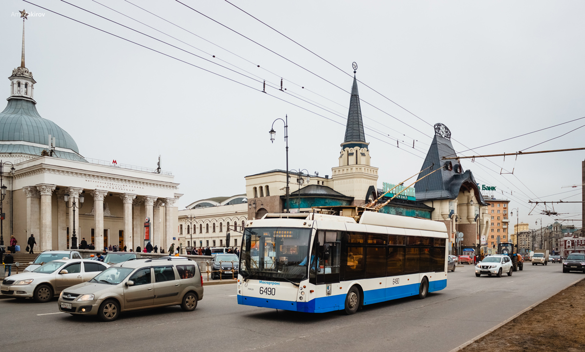 Москва, Тролза-5265.00 «Мегаполис» № 6490