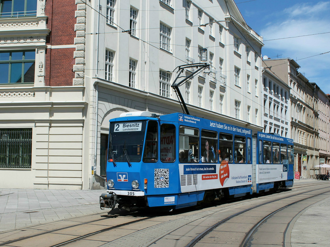 Görlitz, Tatra KT4DC Nr. 305