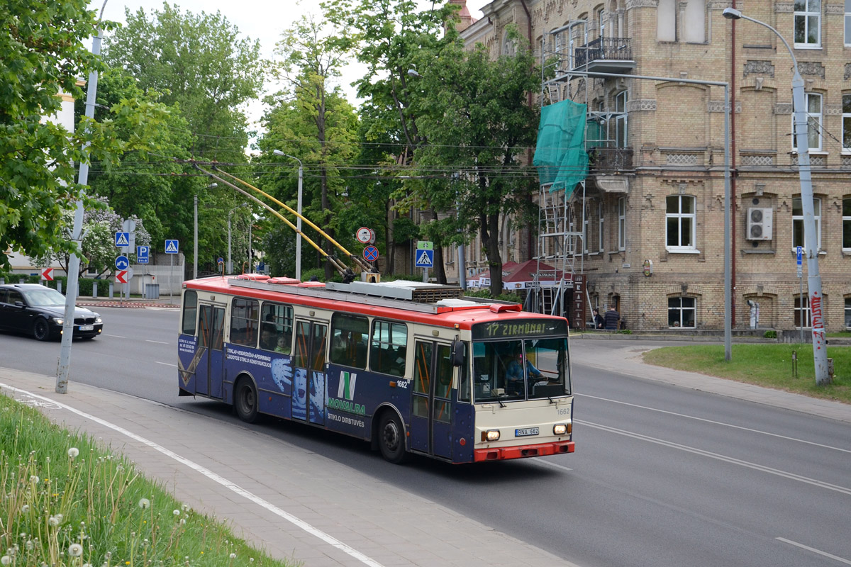 Vilnius, Škoda 14Tr17/6M nr. 1662