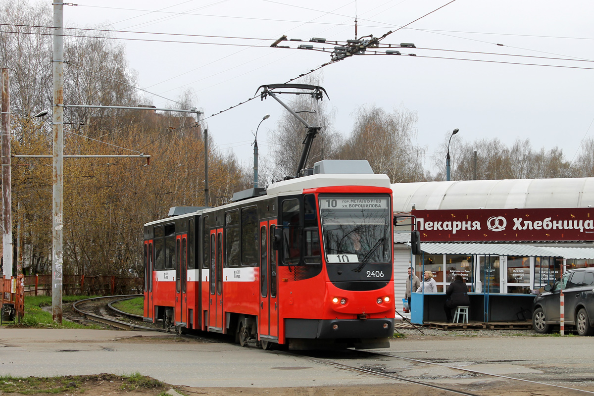 Iżewsk, Tatra KT4DM Nr 2406