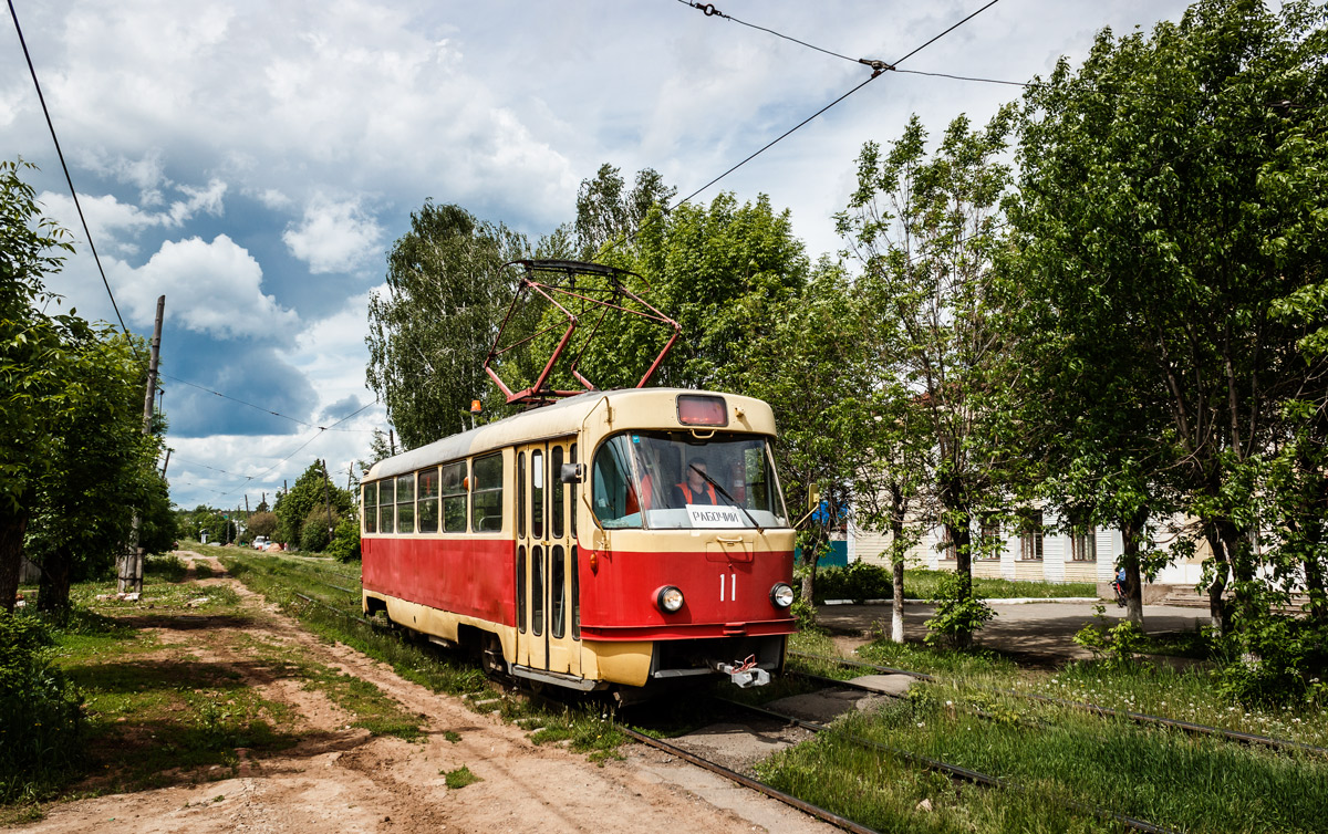 Ижевск, Tatra T3SU (двухдверная) № 11