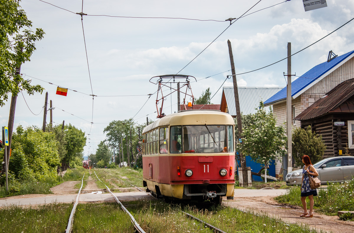 Ижевск, Tatra T3SU (двухдверная) № 11
