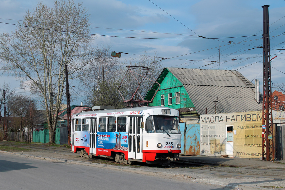 Yekaterinburg, Tatra T3SU č. 338
